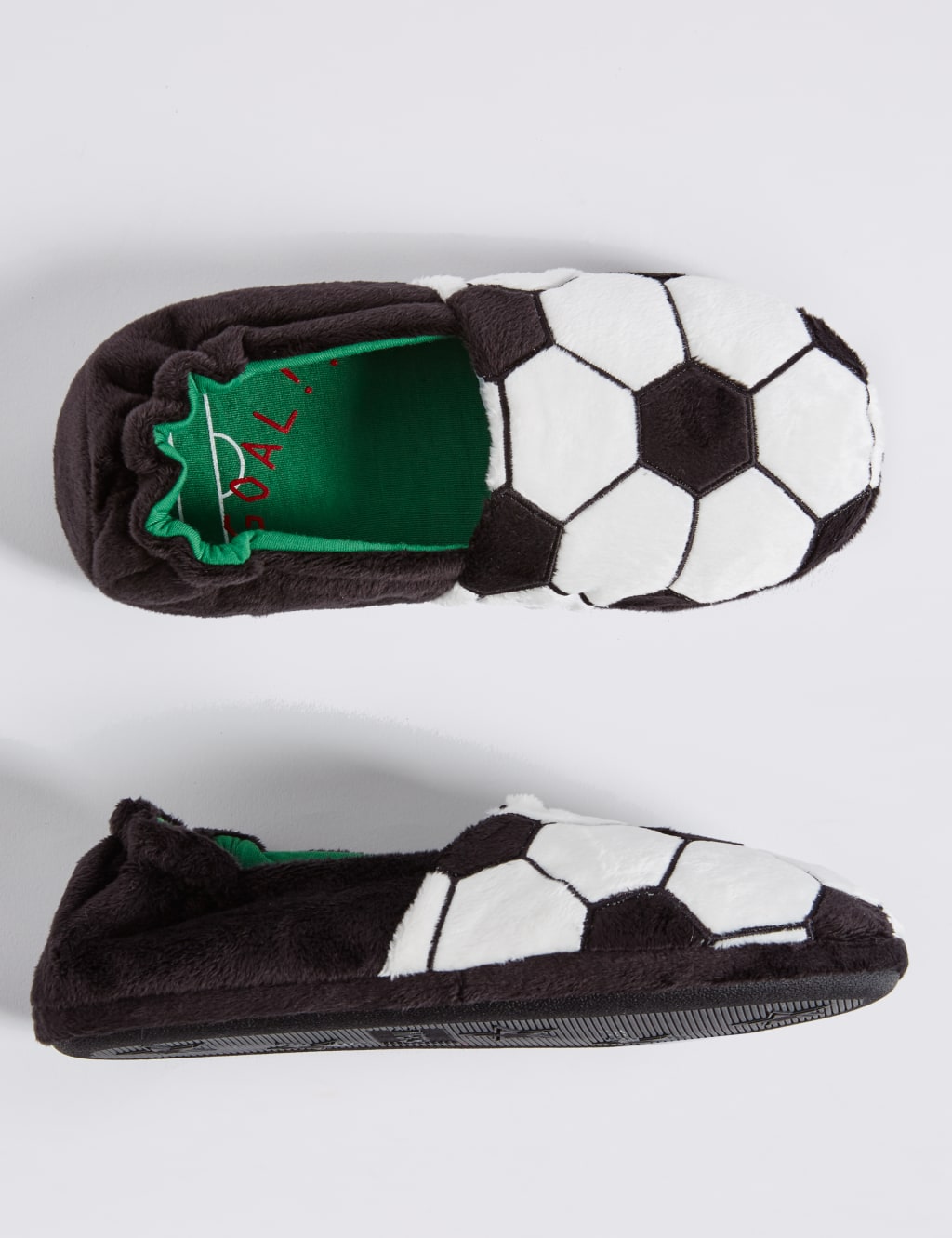 Kids football slippers sales