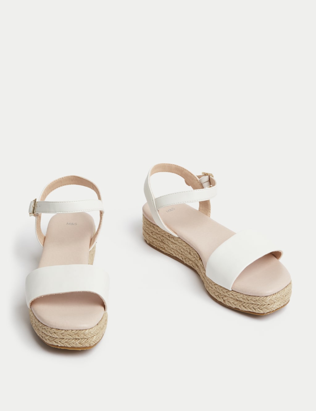 Kids Buckled Wedge Sandals 1 Large 6 Large M S Collection M S