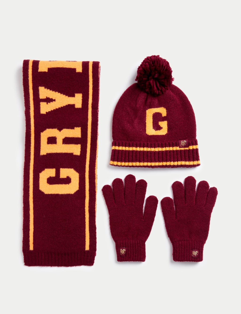Harry Potter Hat Scarf and Glove Set 6 13 Yrs M S Collection M S
