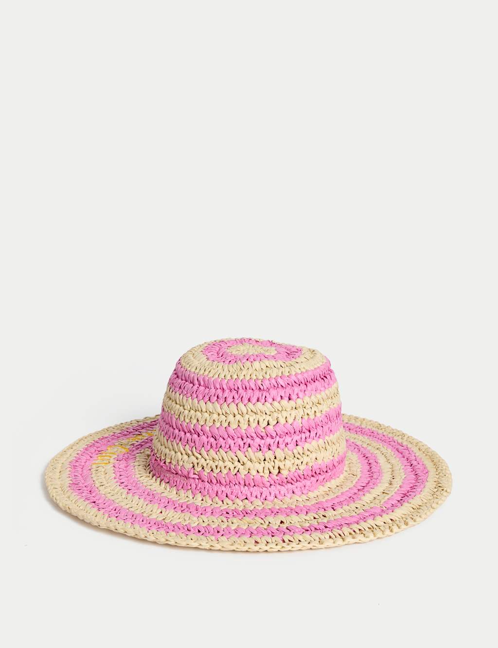 Kids' Straw Wide Brim Hat (18 Mths-13 Yrs) 2 of 3