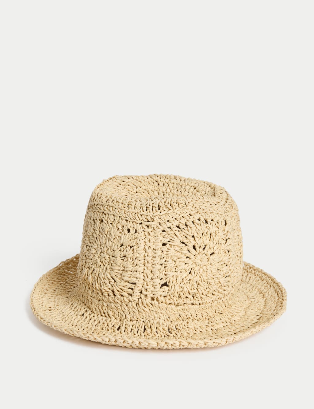 Kids' Plain Straw Sun Hat (18 Mths-13 Yrs) 2 of 3