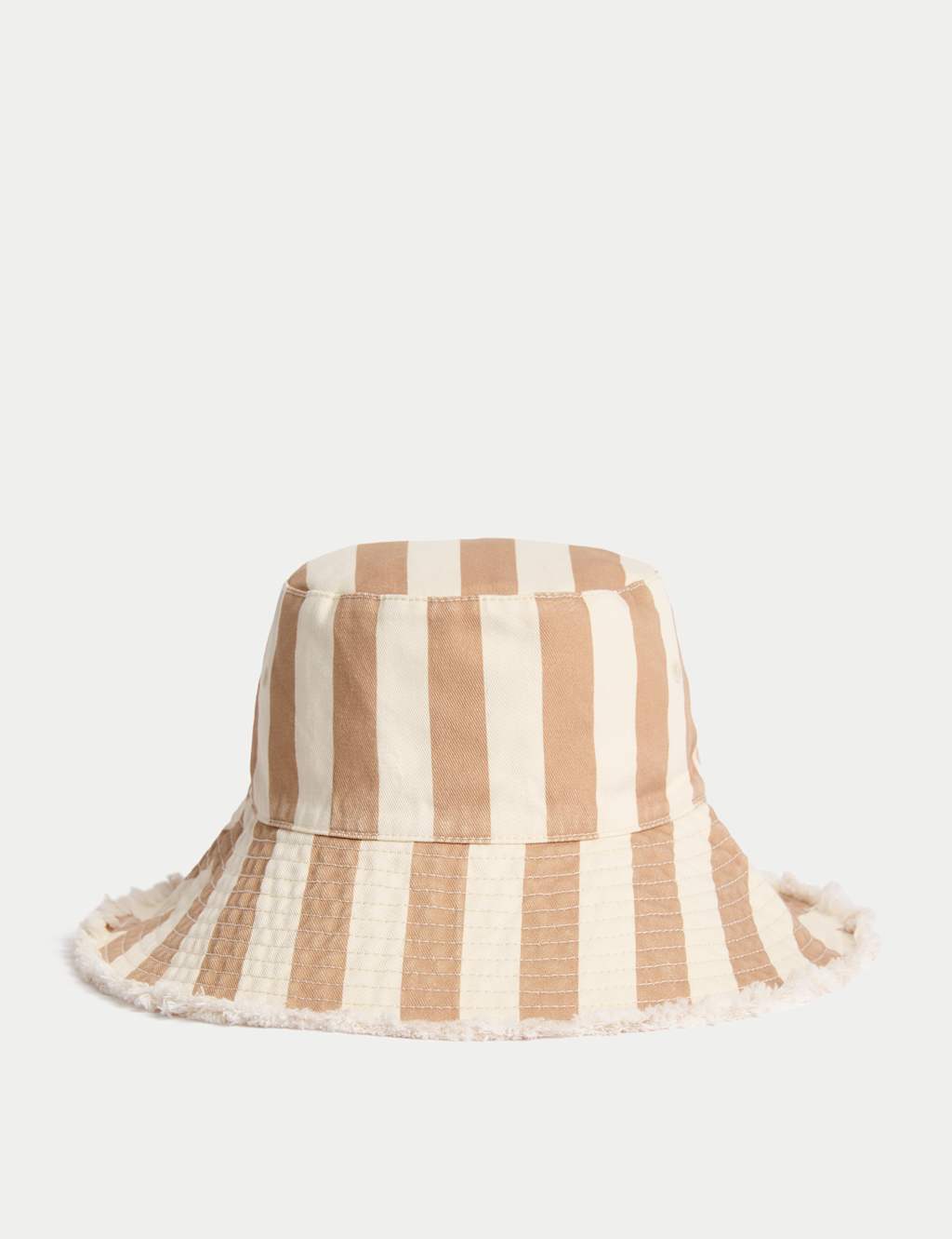 Kids' Pure Cotton Striped Wide Brim Bucket Hat (1-13 Yrs) 2 of 3