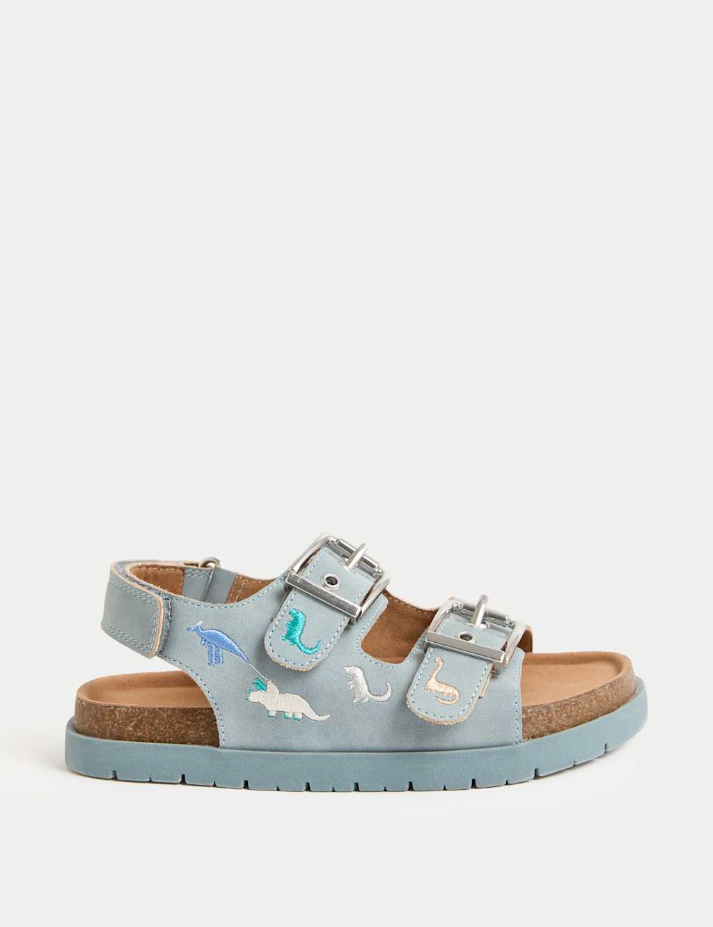 Kids' Dinosaur Embroidered Sandals (4 Small - 2 Large) 3 of 4