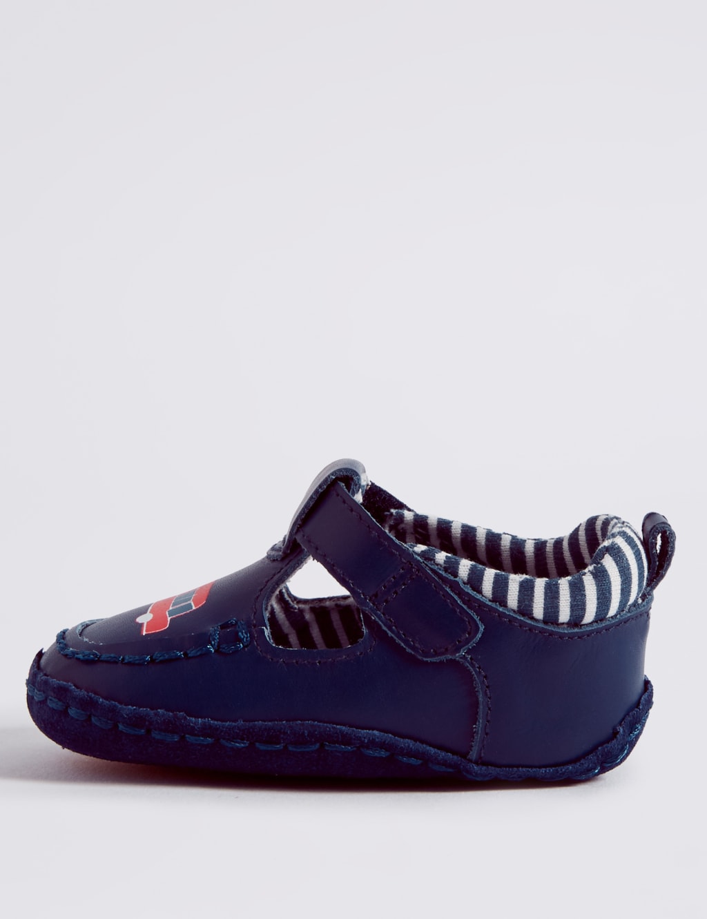Baby Leather Riptape Bus Cruiser Shoes 3 of 4