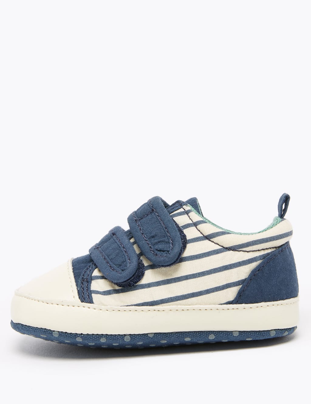 Baby Riptape Striped Trainers (0-3 Mths) 3 of 4