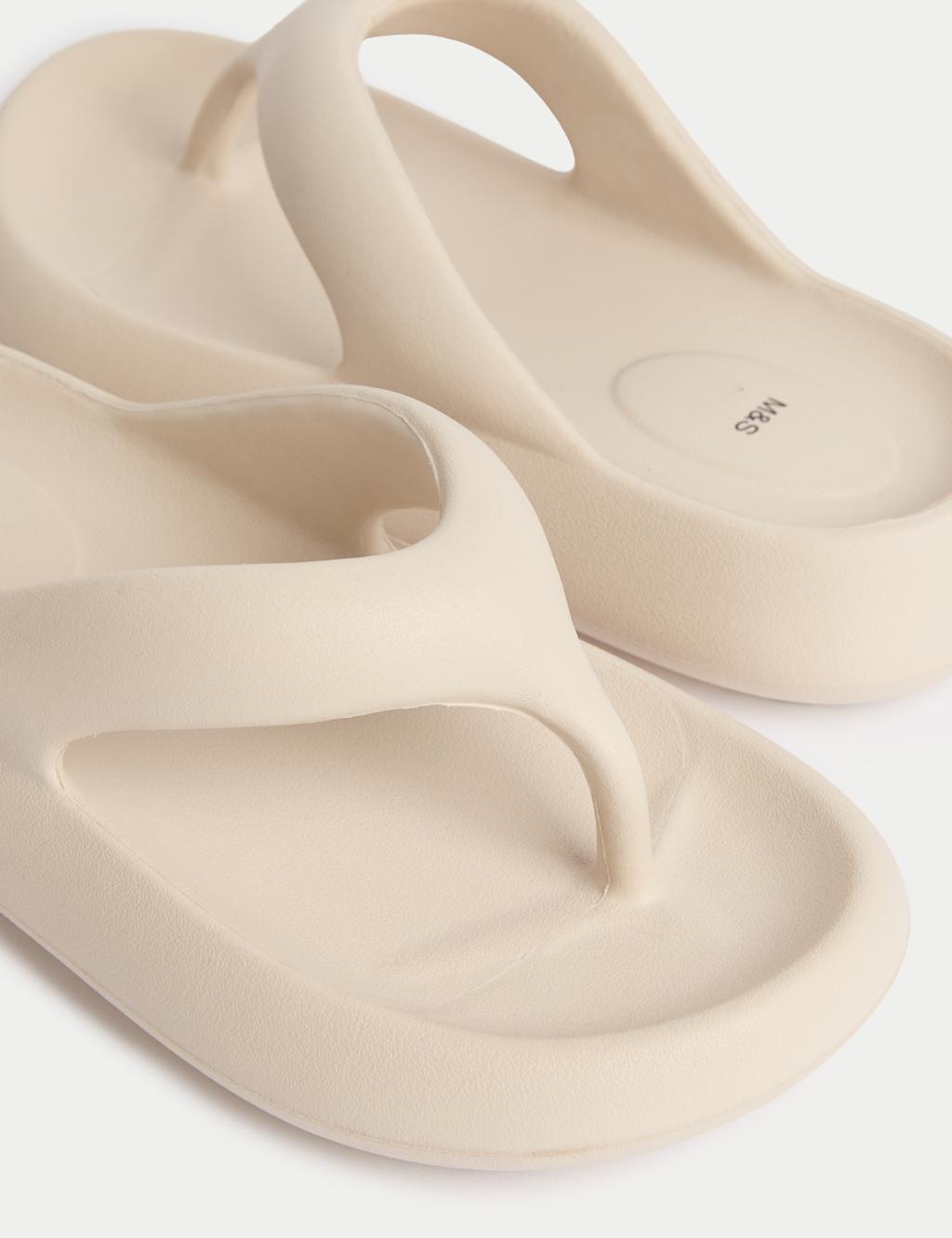 Kids' Plain Chunky Flip Flops (1 Large - 6 Large) 3 of 4