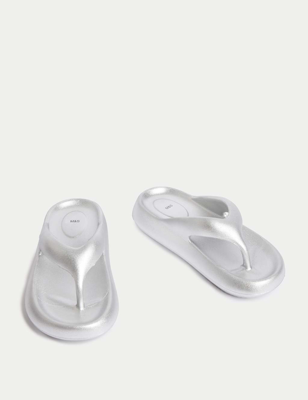 Kids' Plain Chunky Flip Flops (1 Large - 6 Large) 2 of 4
