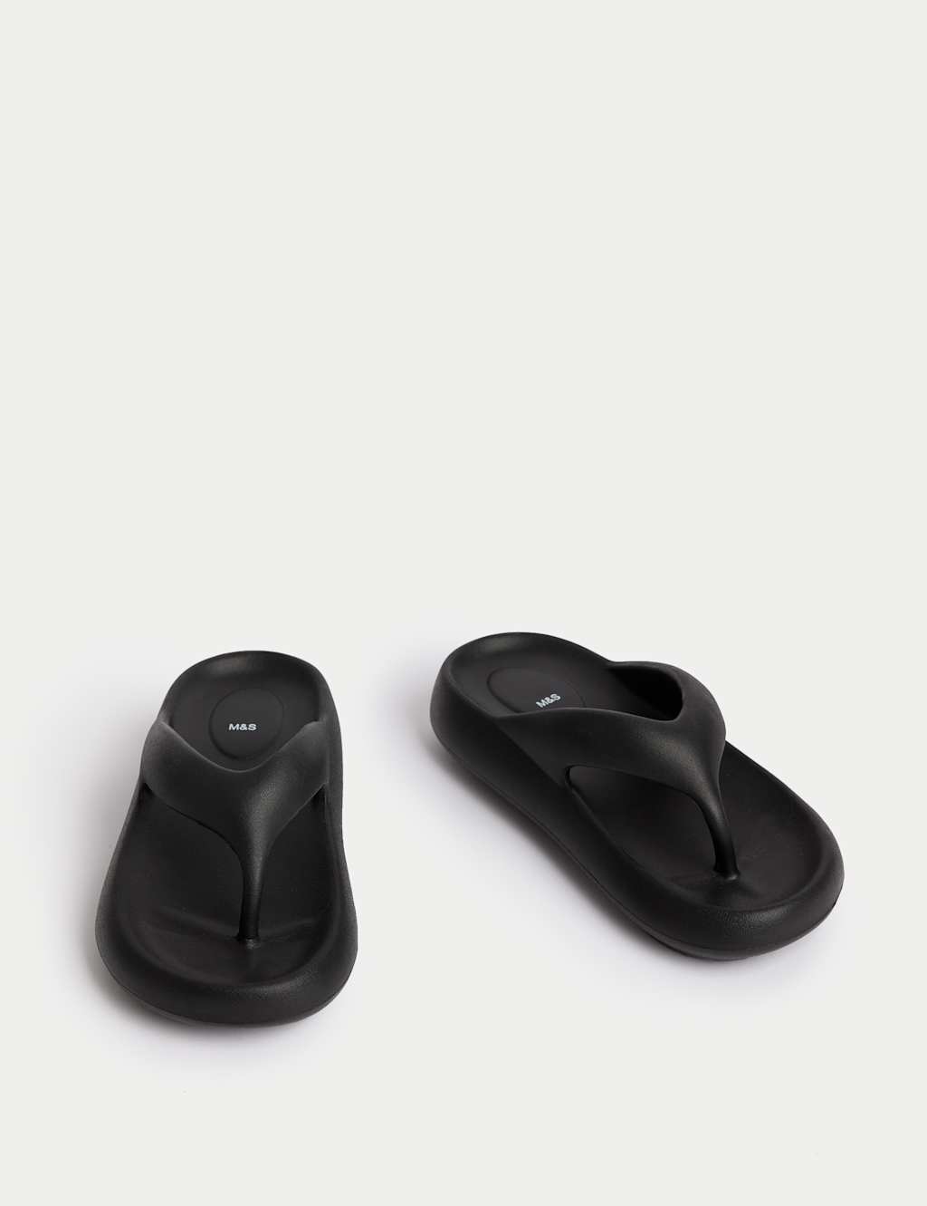 Kids' Plain Chunky Flip Flops (1 Large - 6 Large) 2 of 4