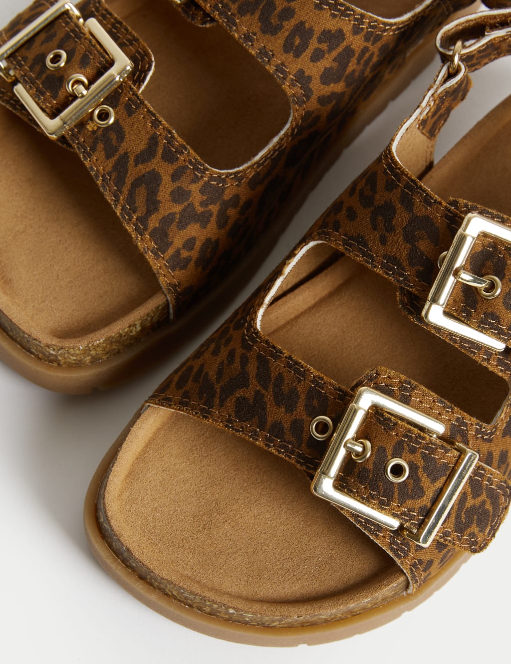 Kids' Patterned Riptape Footbed Sandals (4 Small - 6 Large) 3 of 4