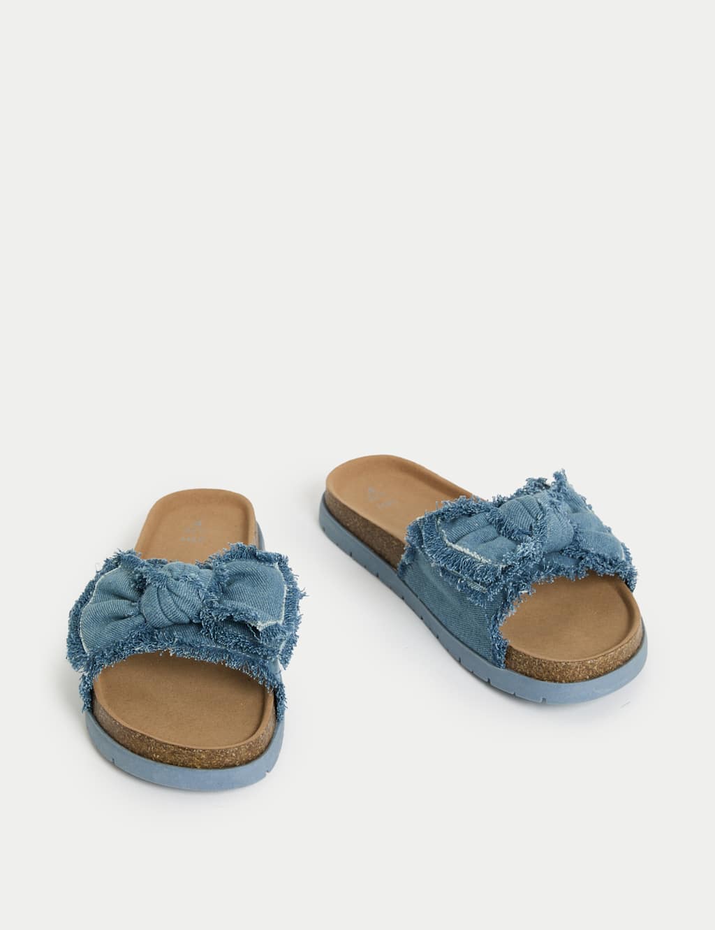 Kids' Canvas Bow Sliders (1 Large - 6 Large) 2 of 4