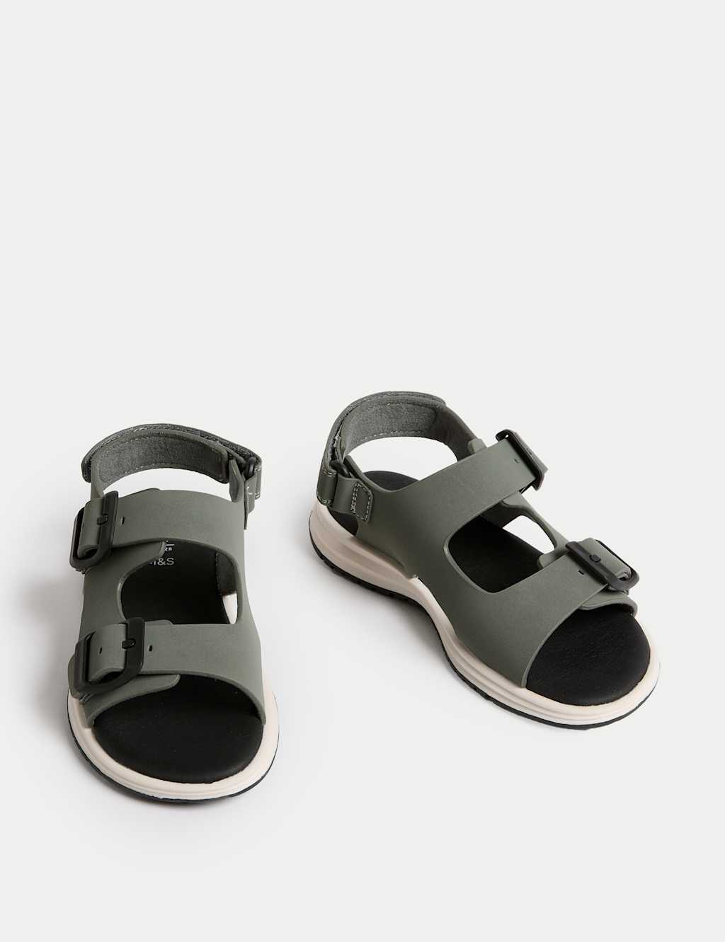 Kids' Double Buckle Sporty Sandals (4 Small - 2 Large) 2 of 4