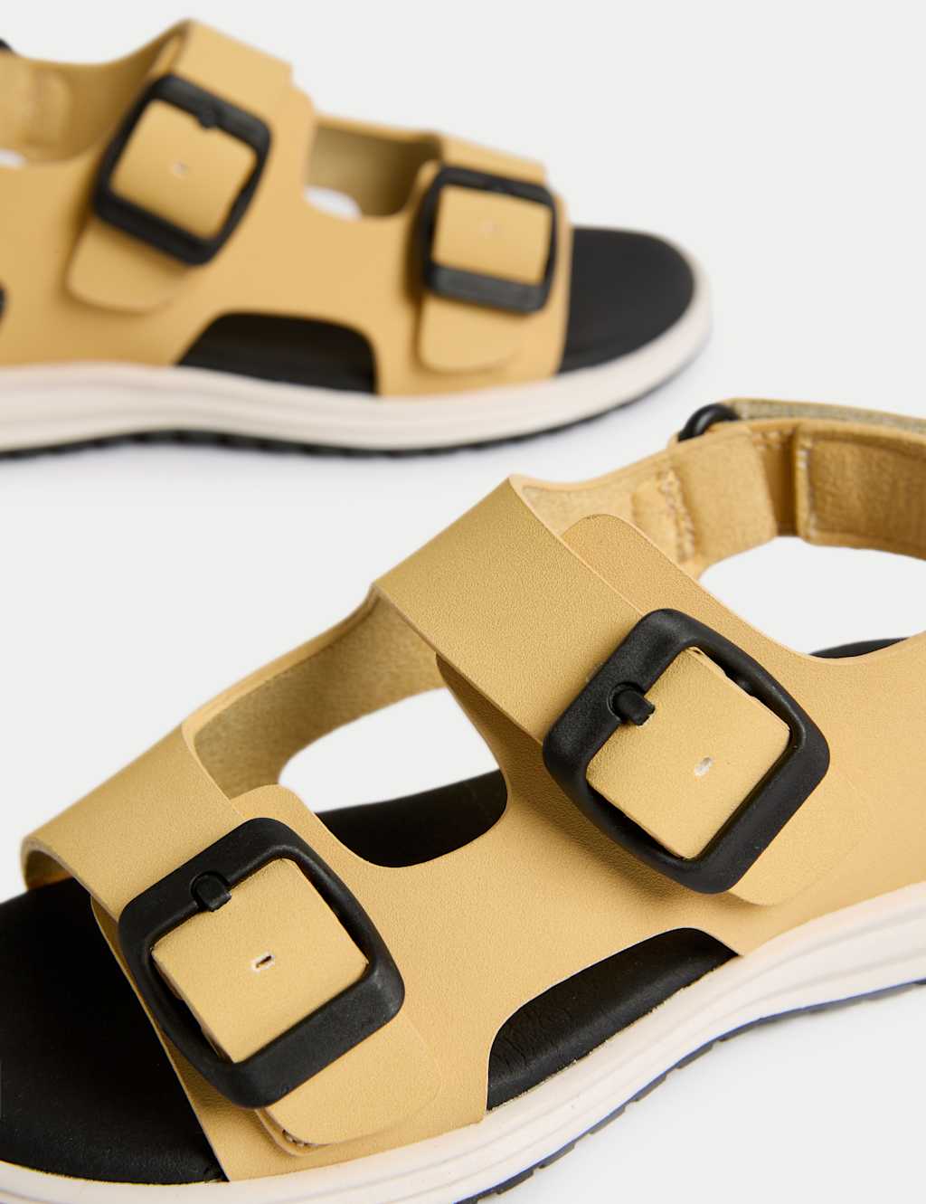 Kids' Double Buckle Sporty Sandals (4 Small - 2 Large) 3 of 4