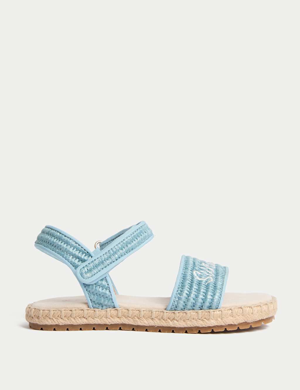 Kids' Embroidered Strap Sandals (4 Small - 2 Large) 3 of 4