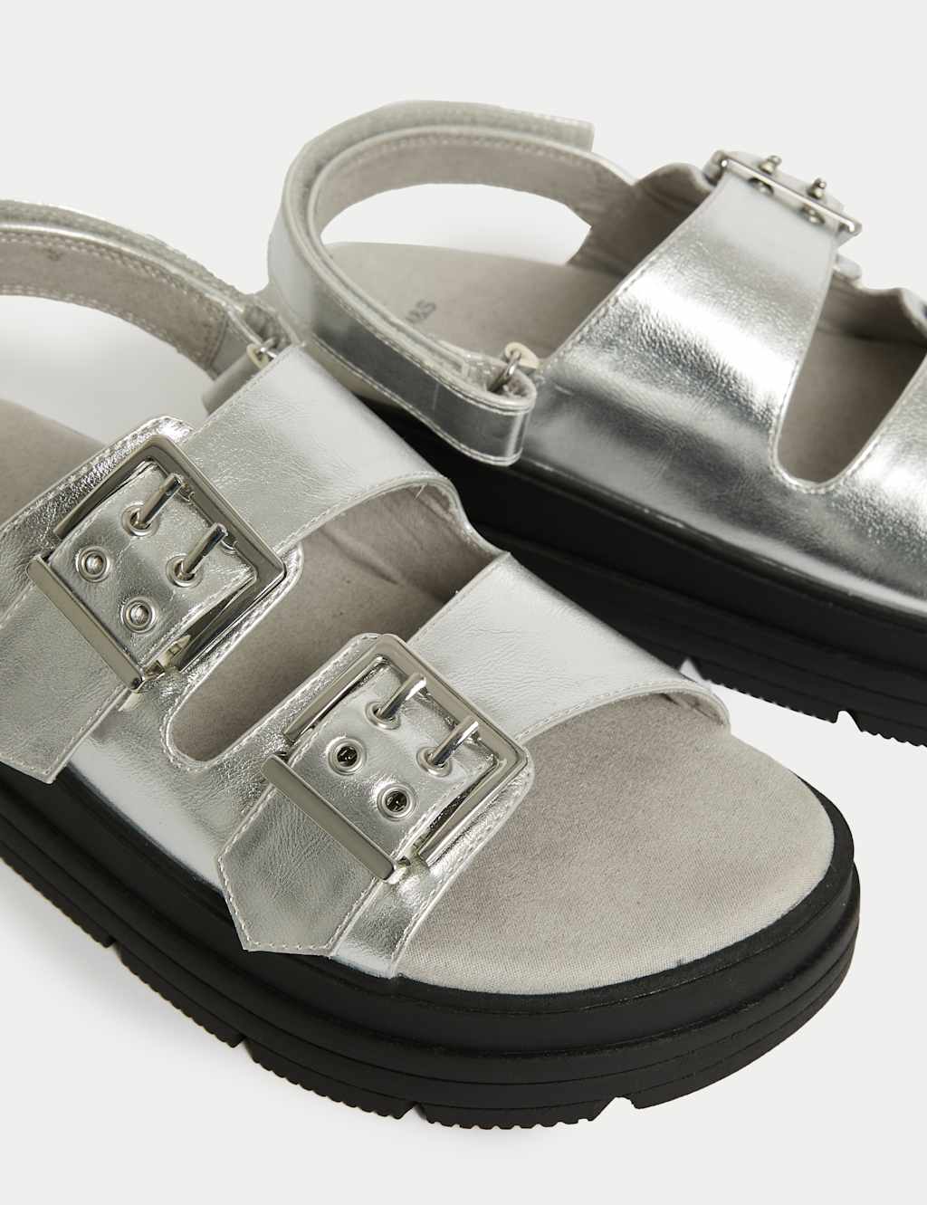 Kids' Chunky Buckle Footbed Sandals (1 Large - 6 Large) 2 of 3