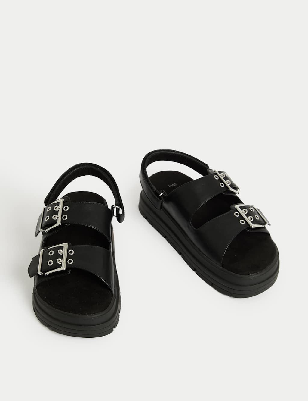 Kids' Chunky Buckle Footbed Sandals (1 Large - 6 Large) 2 of 4