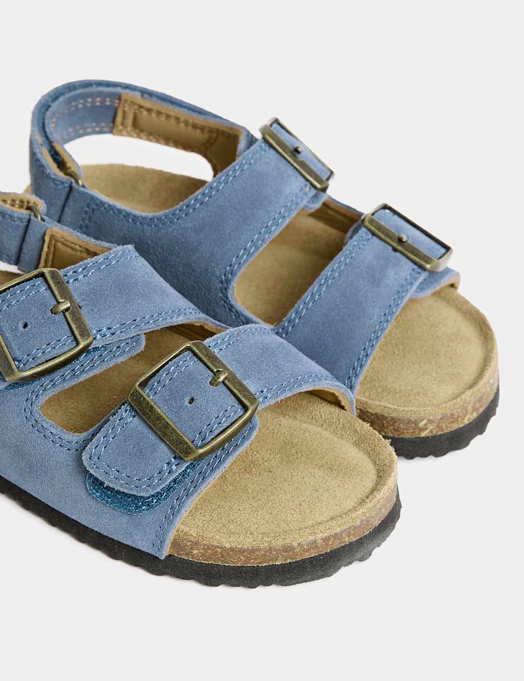 Kids' Leather Footbed Sandals (4 Small - 2 Large) 3 of 4