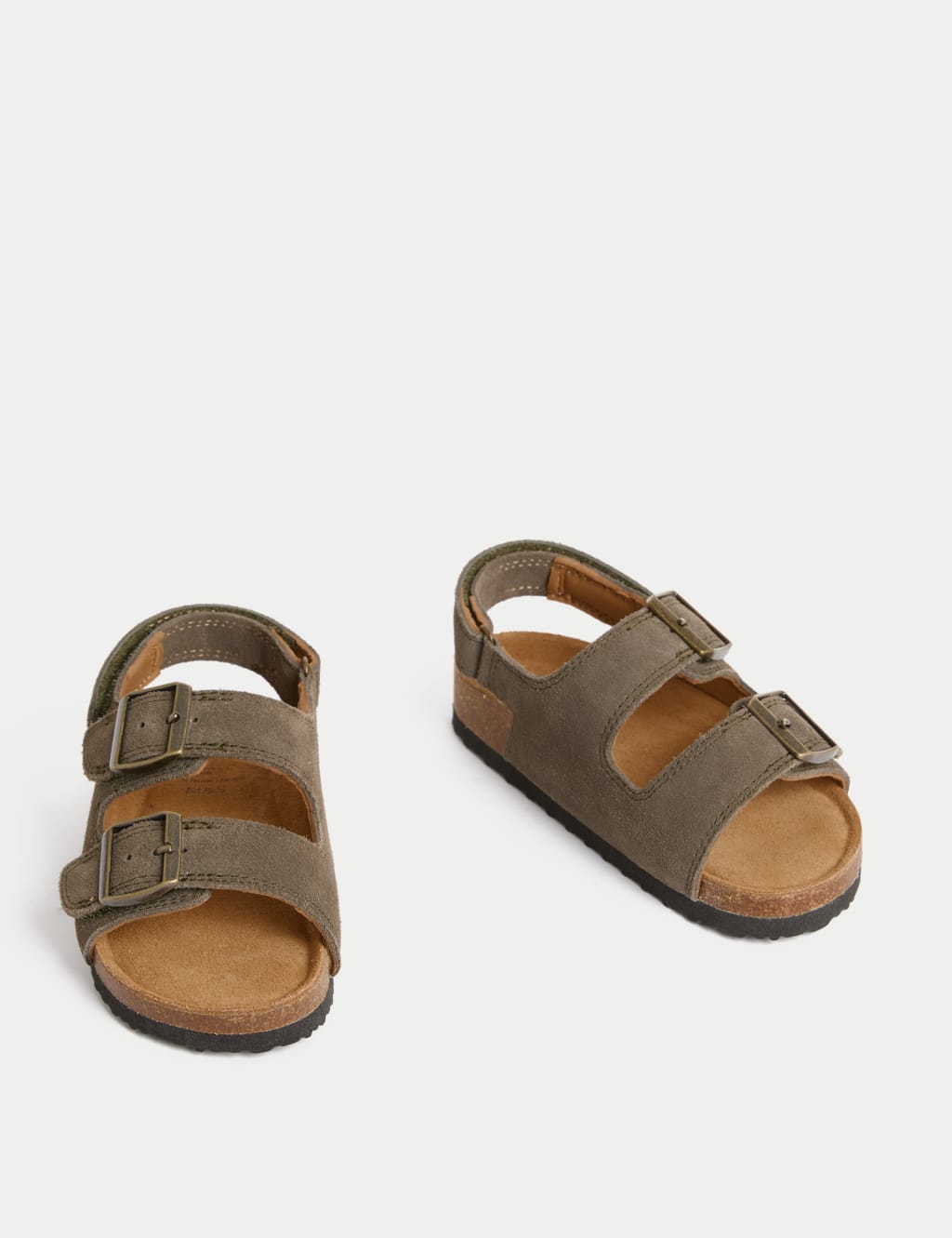 Kids' Leather Footbed Sandals (4 Small - 2 Large) 2 of 4