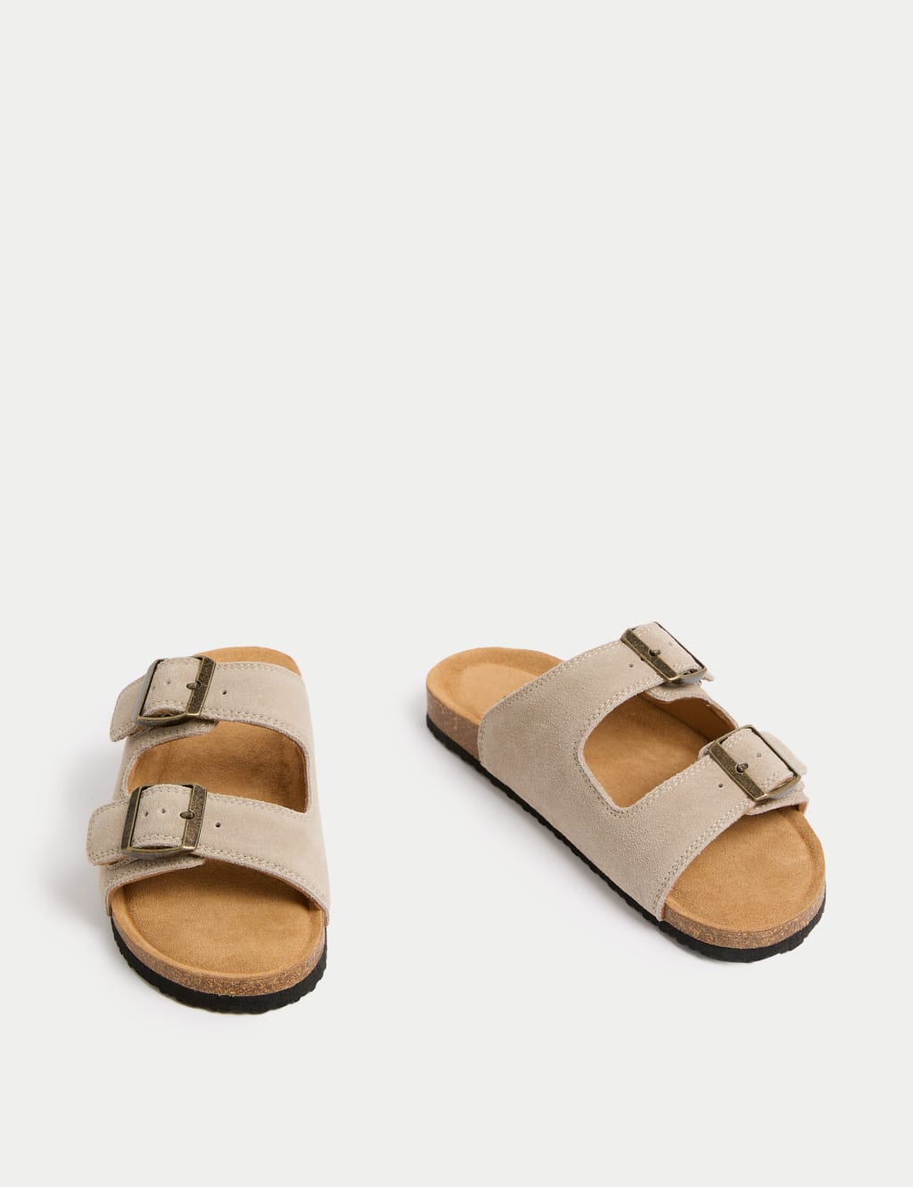 Kids' Leather Footbed Sandals (3 Large - 7 Large) 2 of 4