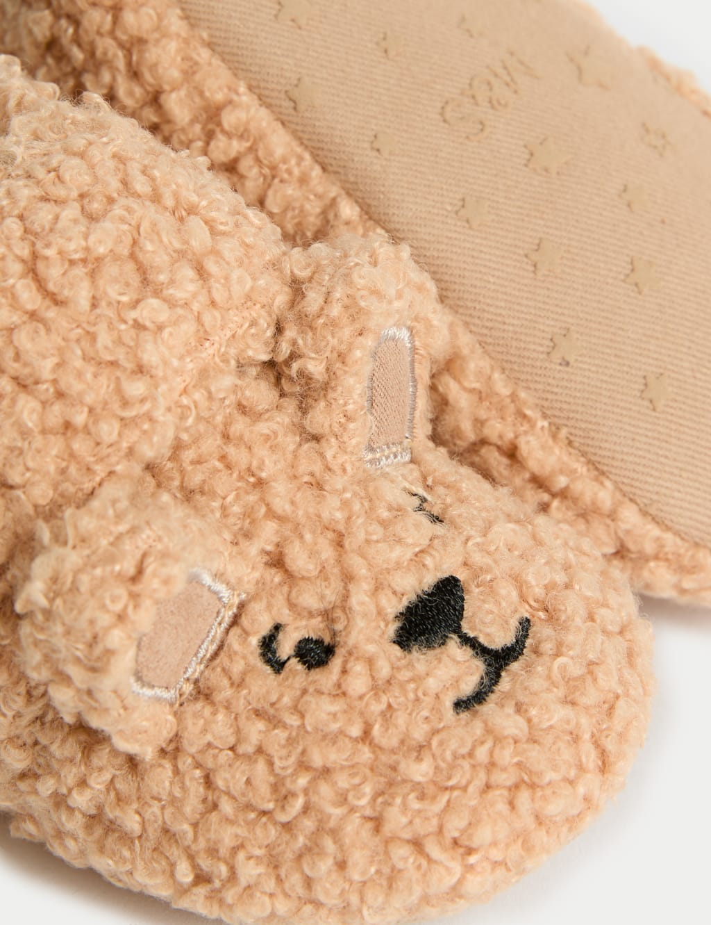 Baby Spencer Bear Slipper Pram Shoes 0 18 Mths Spencer Bear M S