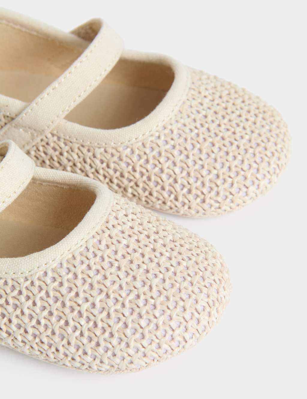 Kids' Knitted Ballet Pram Shoes (0-18 Mths) 4 of 4