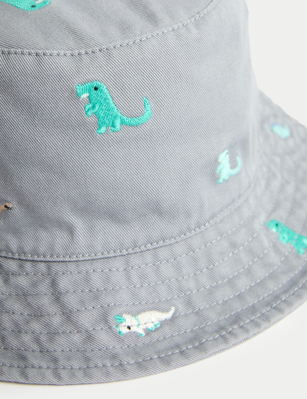 Kids' Embroidered Bucket Sun Hat (1-10 Yrs) 3 of 3