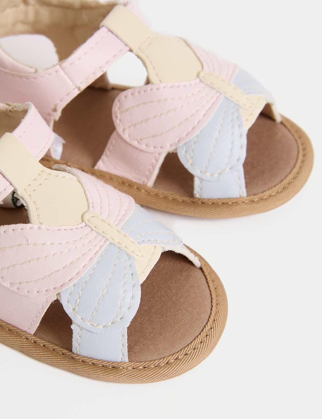 Butterfly Sandal Pram Shoes (0-18 Months) 3 of 4