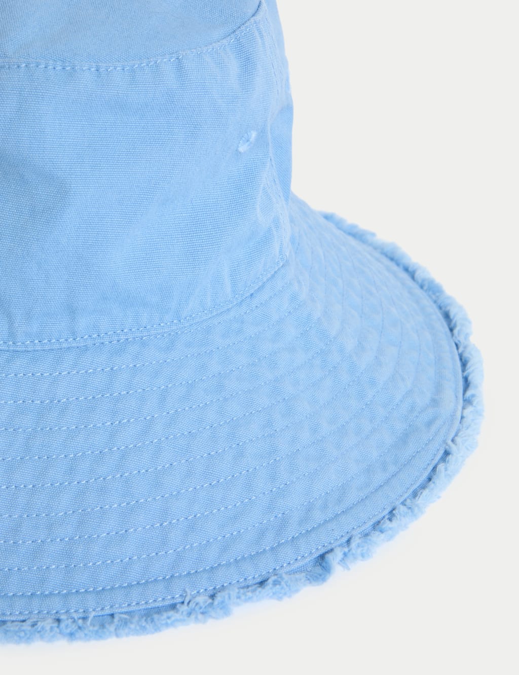 Kids' Pure Cotton Wide Brim Bucket Hat (1-13 Yrs) 3 of 3