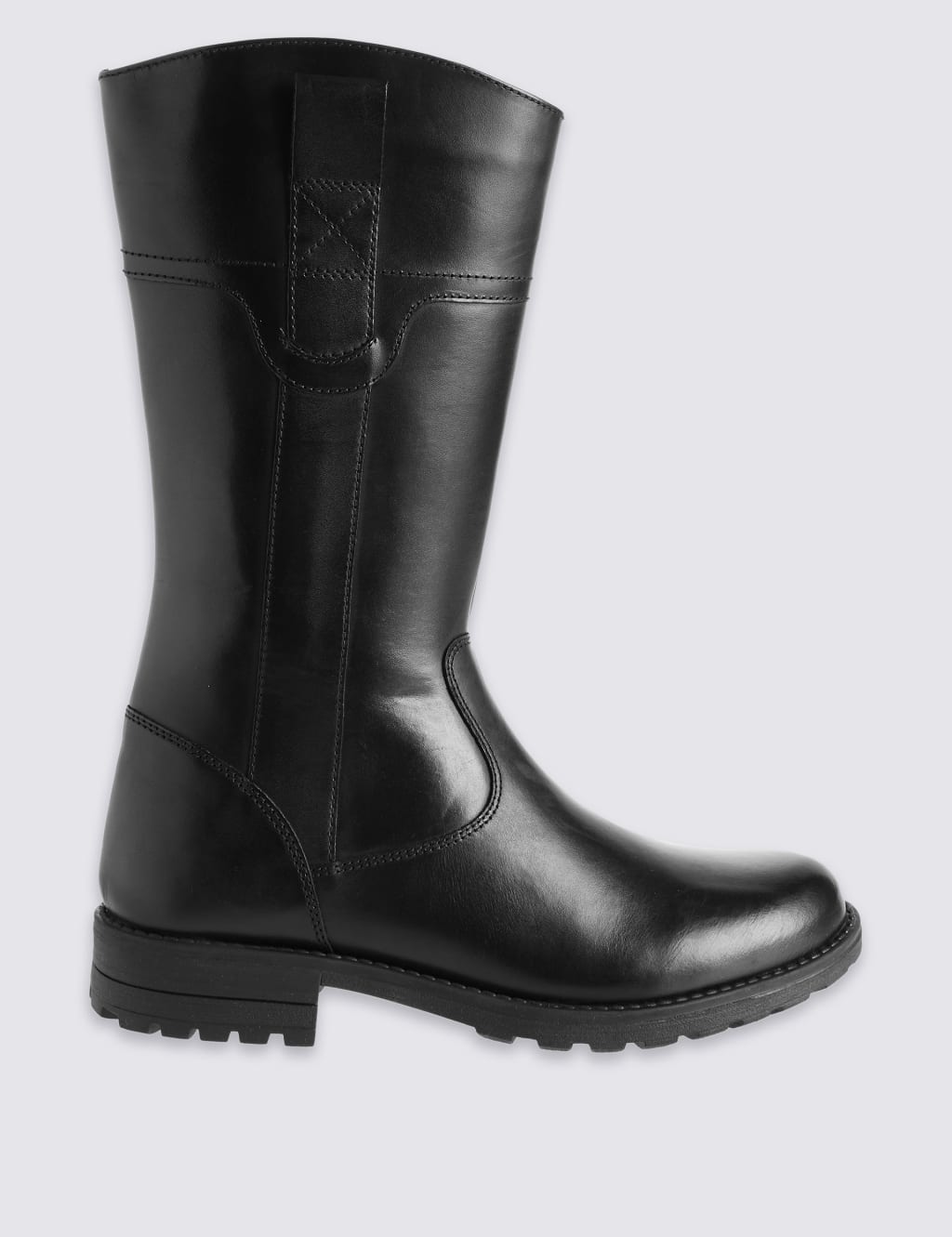 Kids' Leather Riding Boots 2 of 6