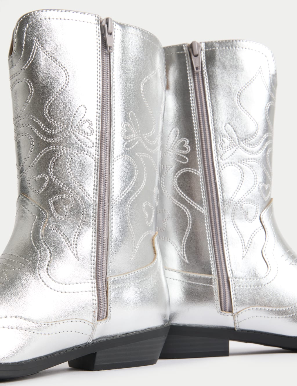 Kids' Western Boots (9 Small - 6 Large) 3 of 4