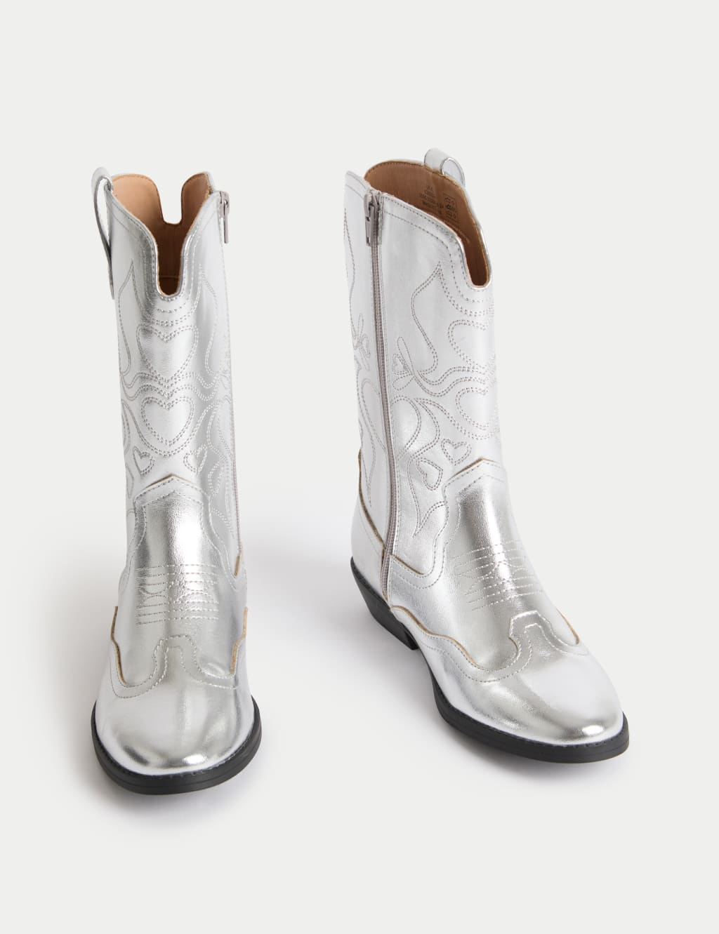Kids' Western Boots (9 Small - 6 Large) 2 of 4