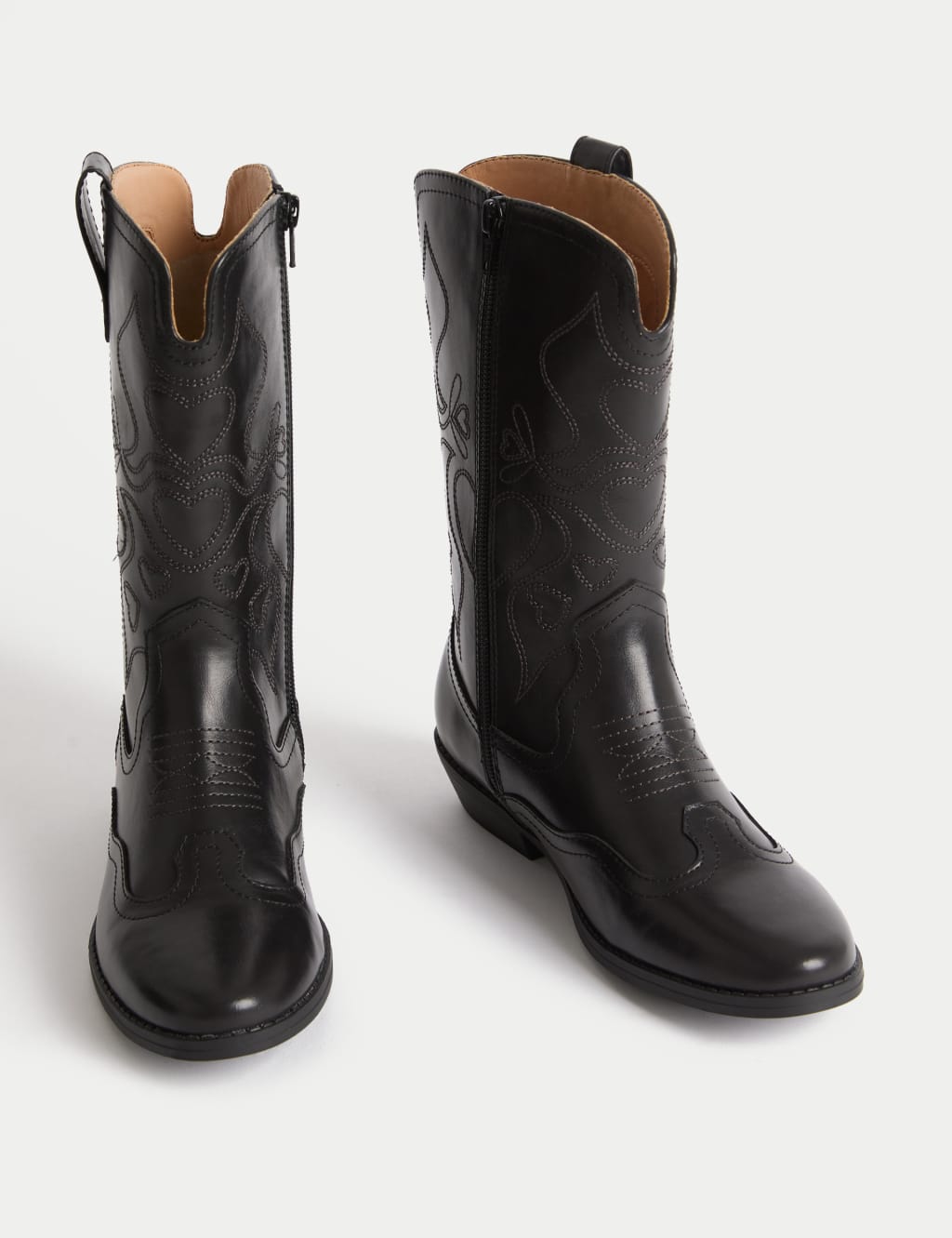 Kids' Western Boots (9 Small - 6 Large) 2 of 4