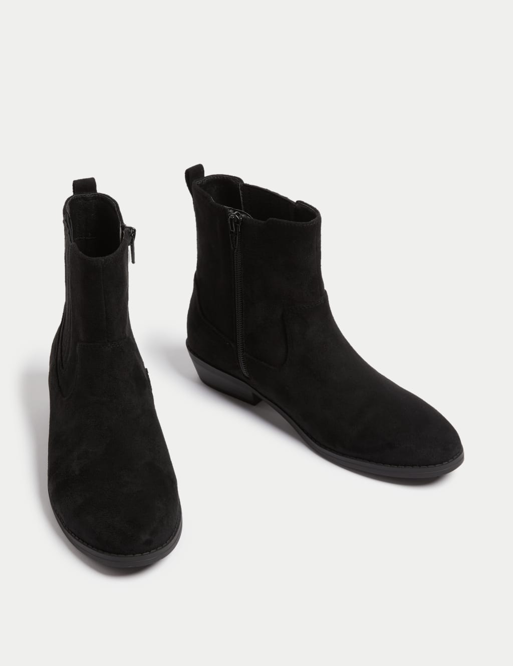 Kids Freshfeet Ankle Boots 1 Large 6 Large M S Collection M S