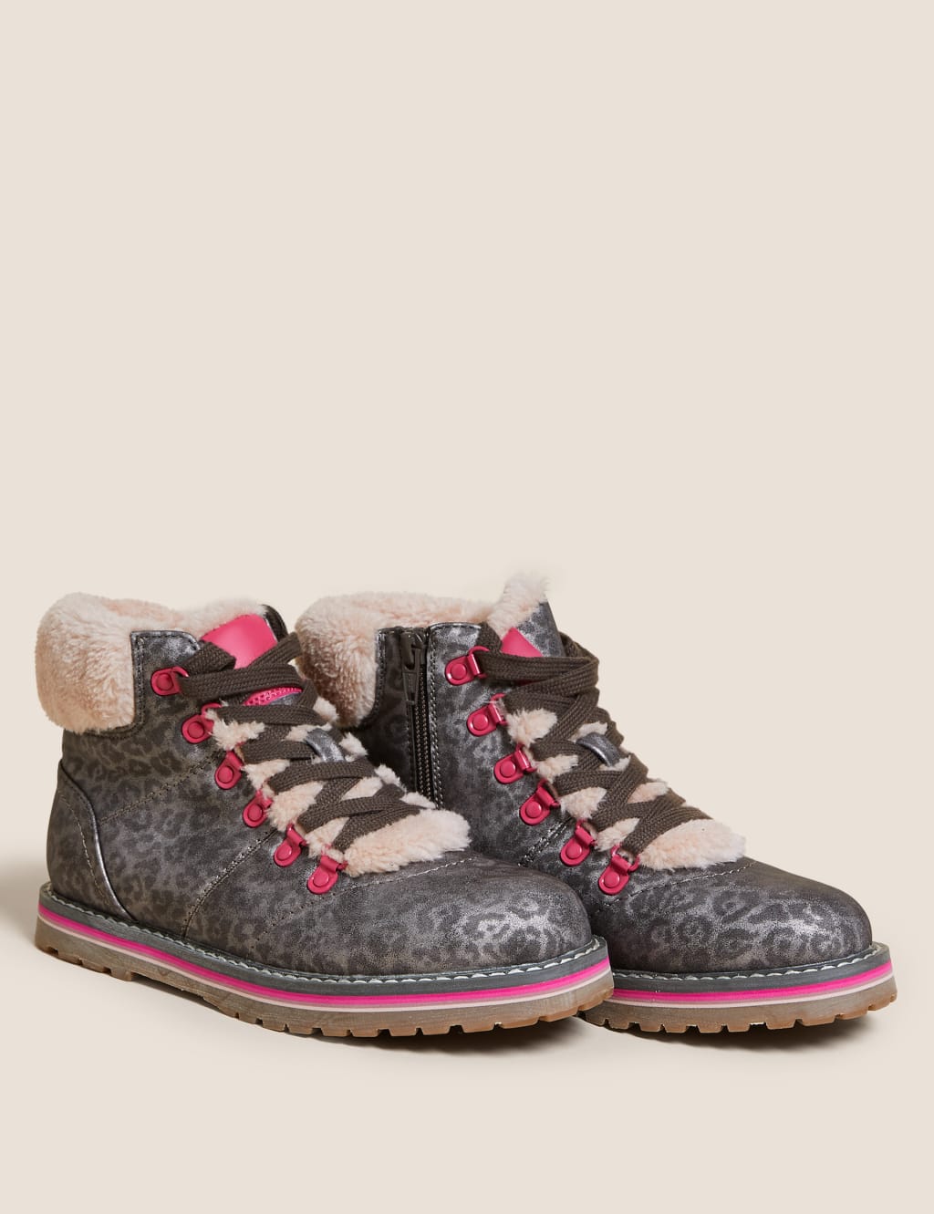 Leopard print boots marks and spencer best sale