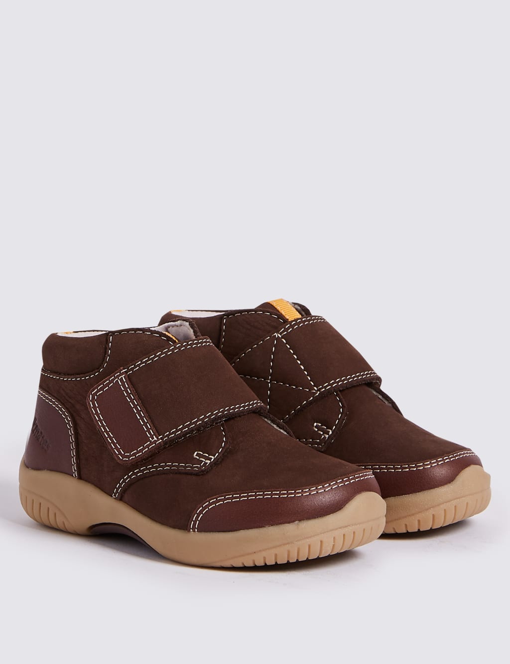 Kids' Walkmates™ Leather Velcro Shoes (4 Small - 11 Small) 1 of 5