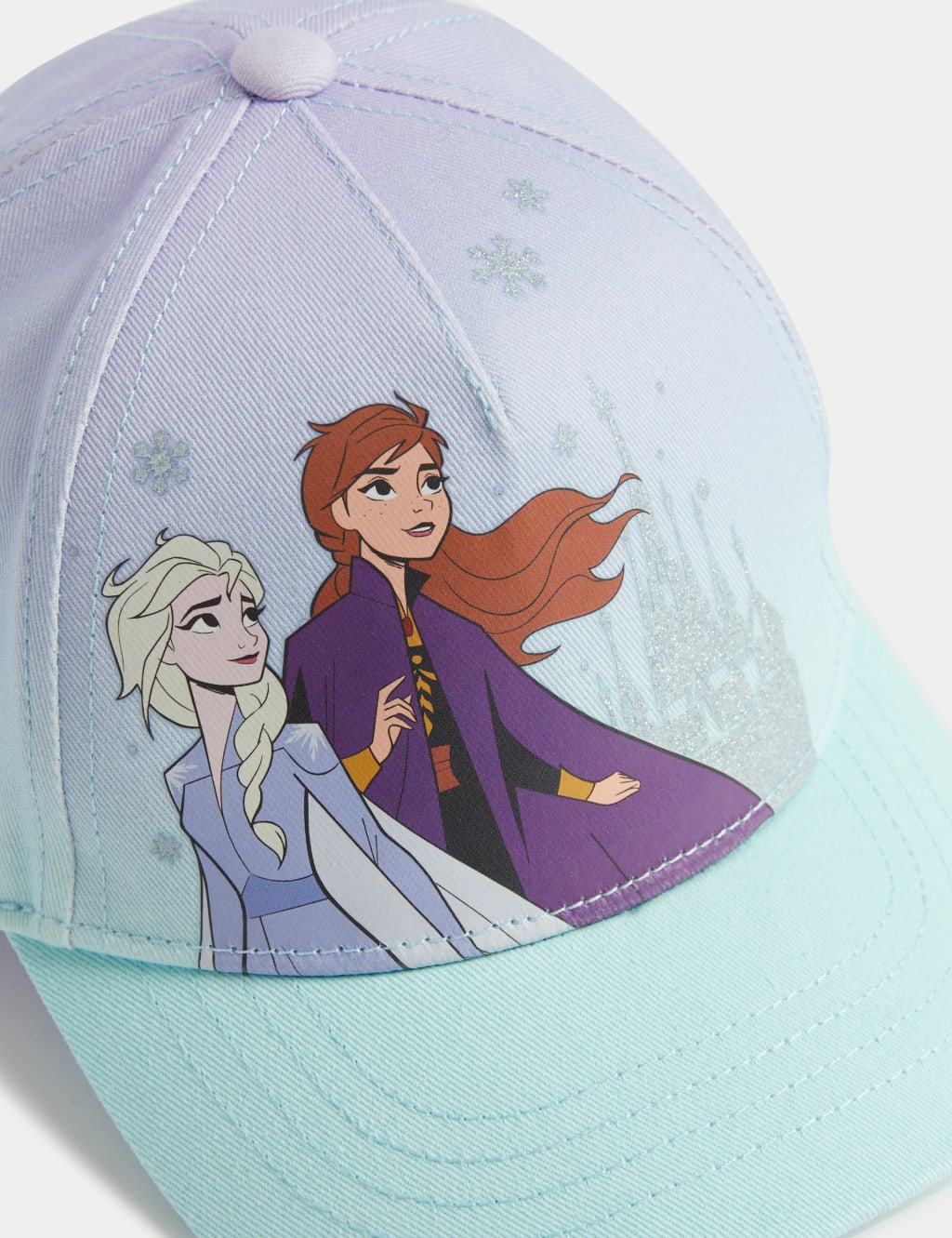 Kids Pure Cotton Frozen Baseball Cap 18 Mths 10 Yrs M S Collection M S