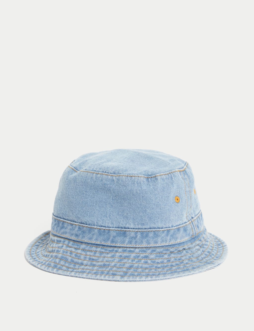 Kids Cotton Plain Bucket Hat 1 13 Yrs