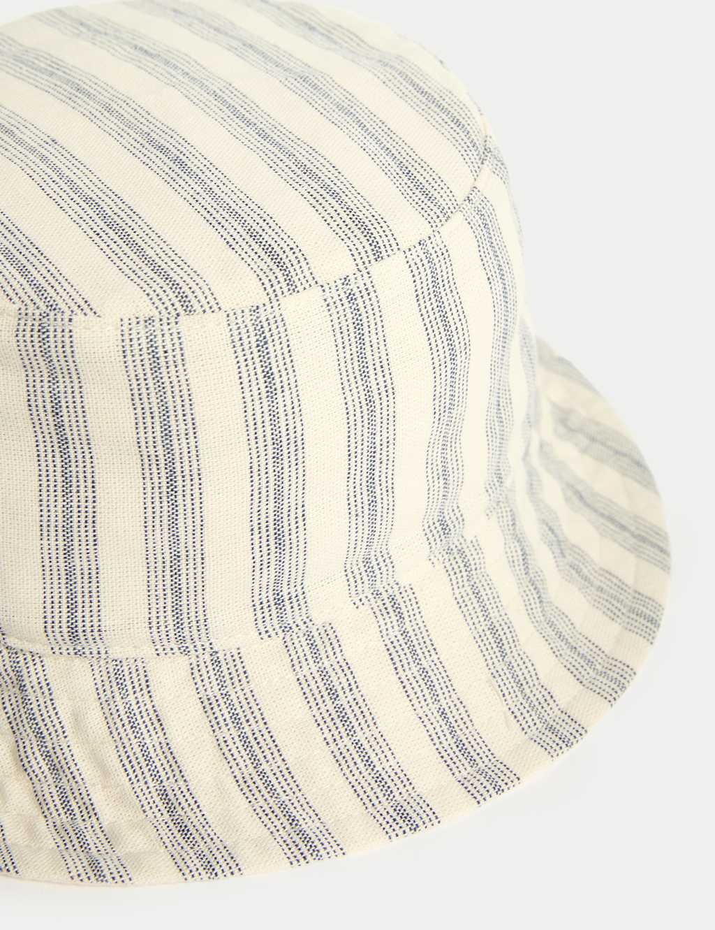 Kids' Pure Cotton Striped Sun Hat (0-3 Yrs) 3 of 3