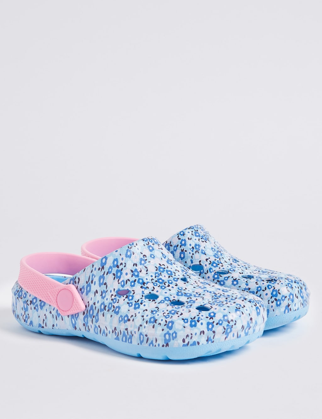 Kids’ Ditsy Floral Clogs (5 Small - 12 Small) 1 of 4
