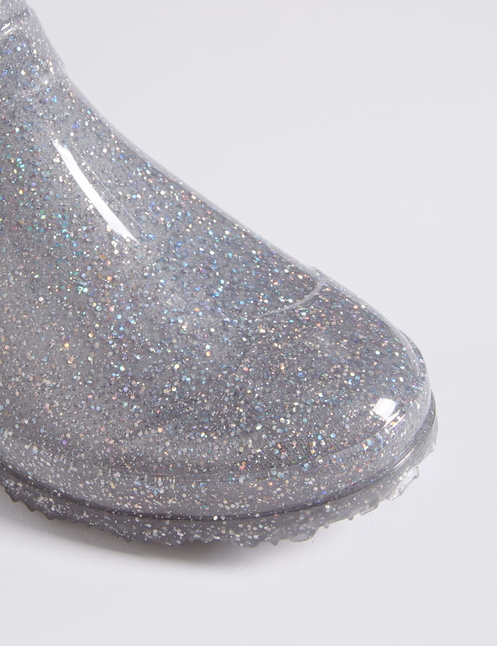 Silver glitter wellies hotsell