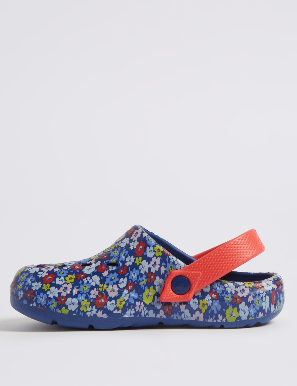 Kids’ Flower Print Cloggs (5 Small - 12 Small) 3 of 5