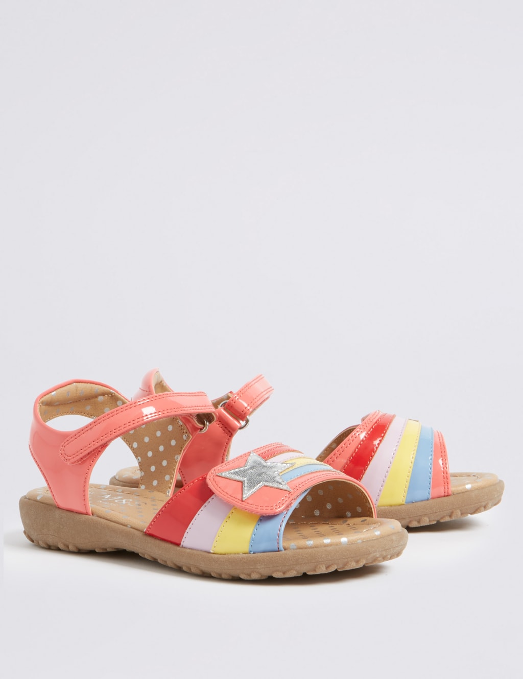 Kids Rainbow Sandals 5 Small 12 Small M S