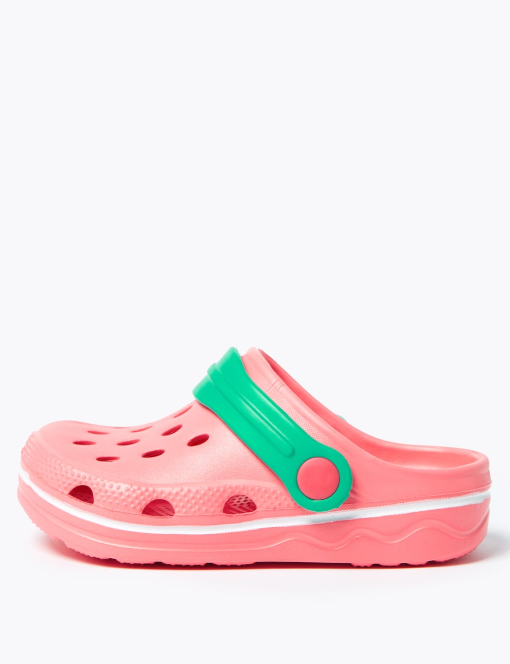 Kids' Contrast Strap Clogs (5 Small - 12 Small) 3 of 5