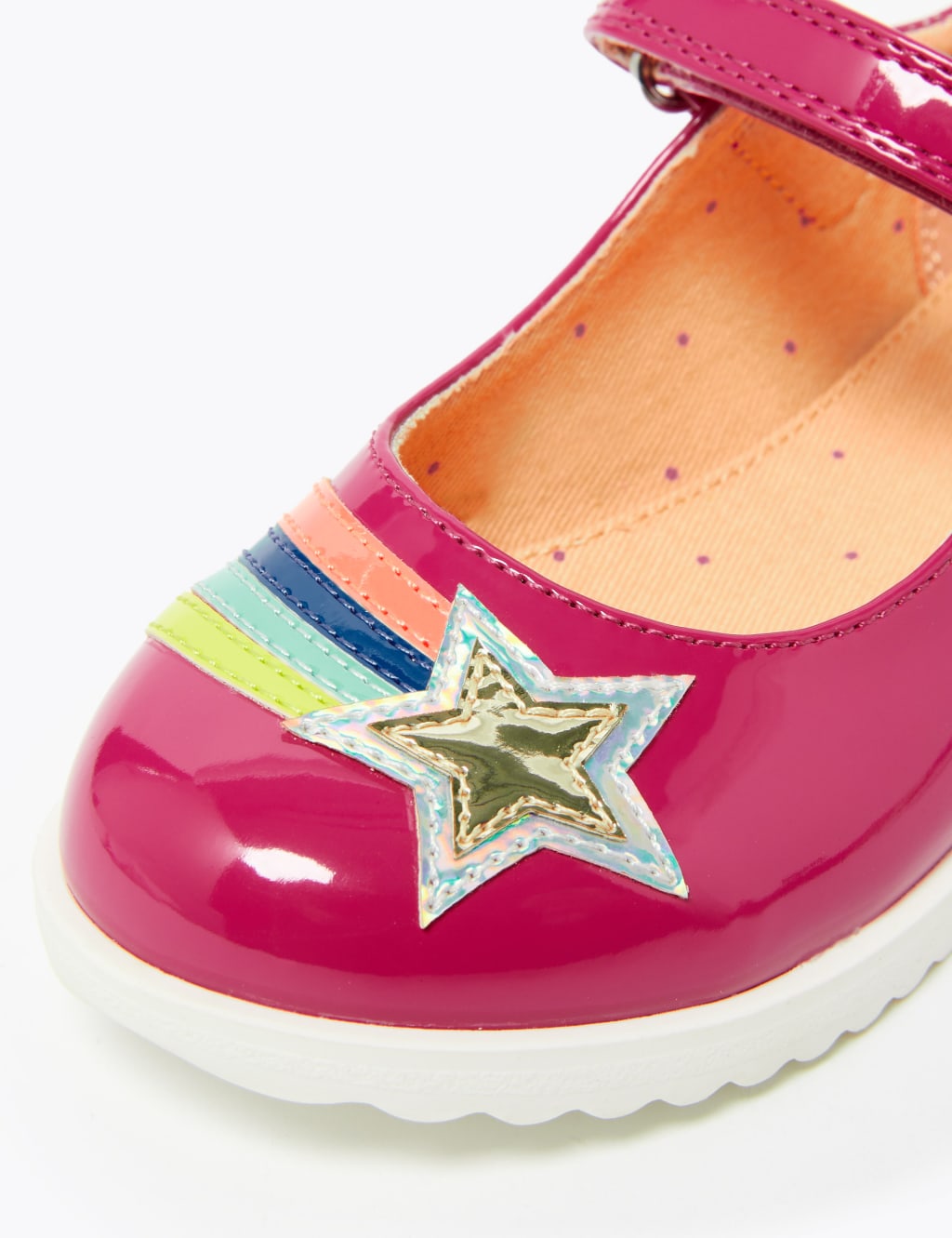 Kids’ Rainbow Mary Jane Shoes (5 Small - 12 Small) 4 of 5