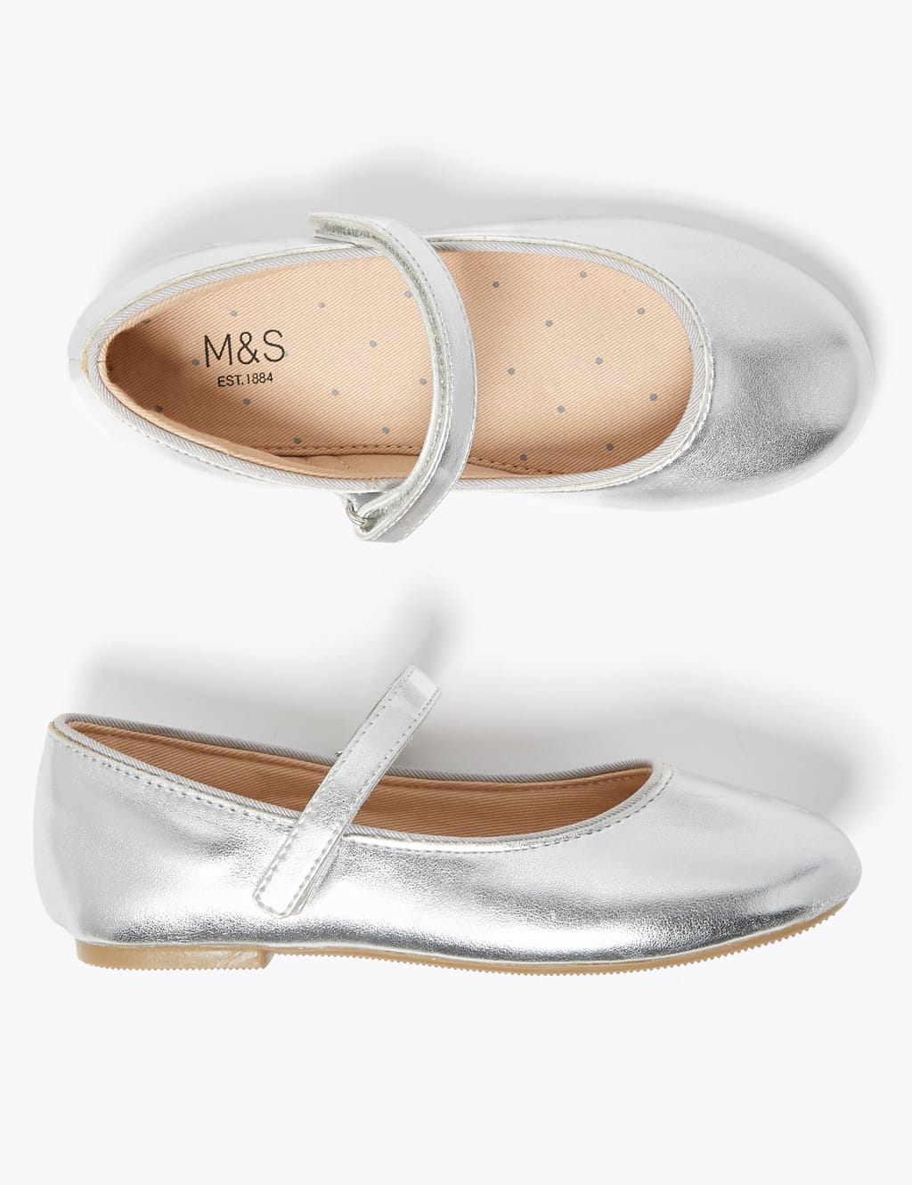 Kids silver pumps cheap