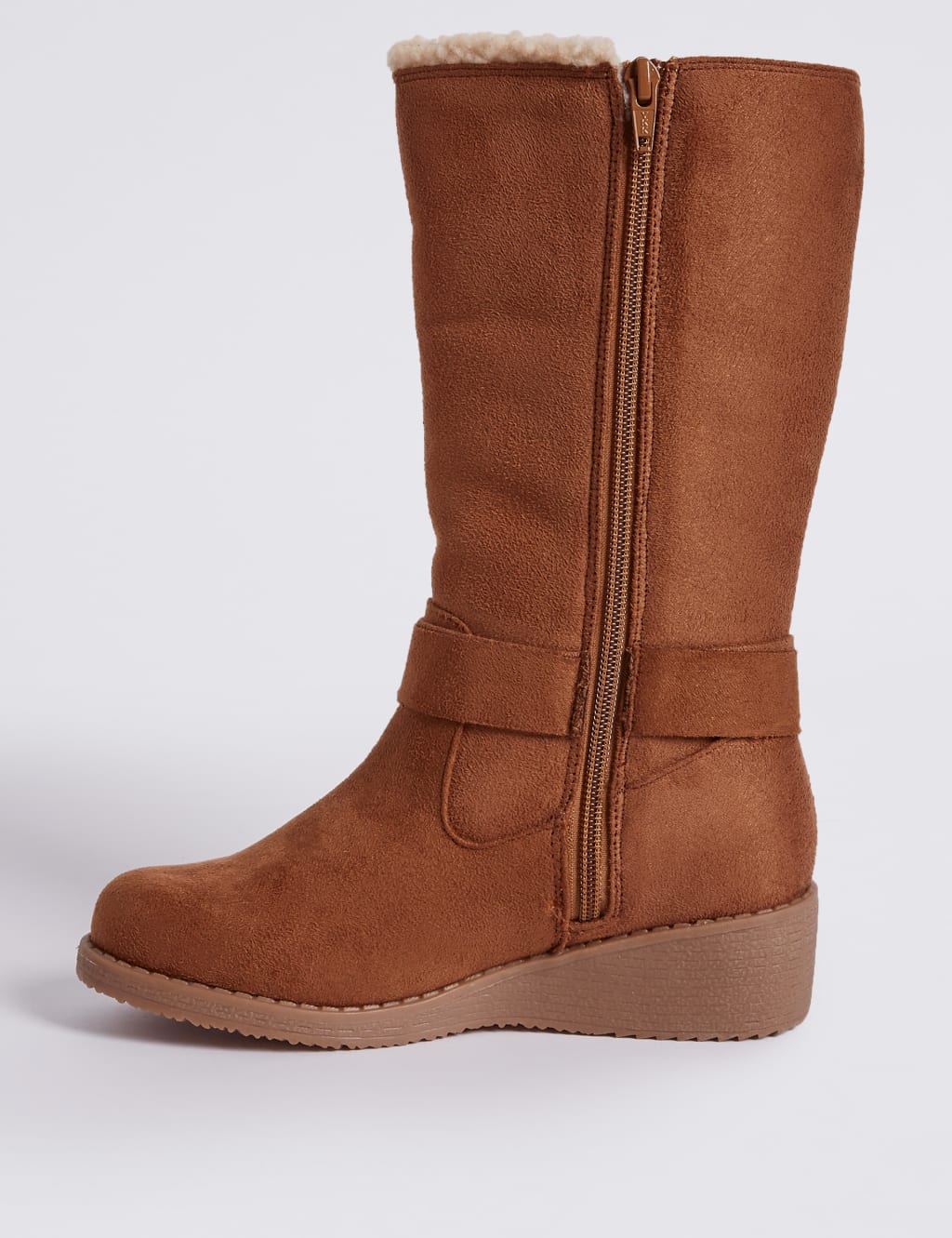 Kids' Tassel Wedge Riding Boots 3 of 4