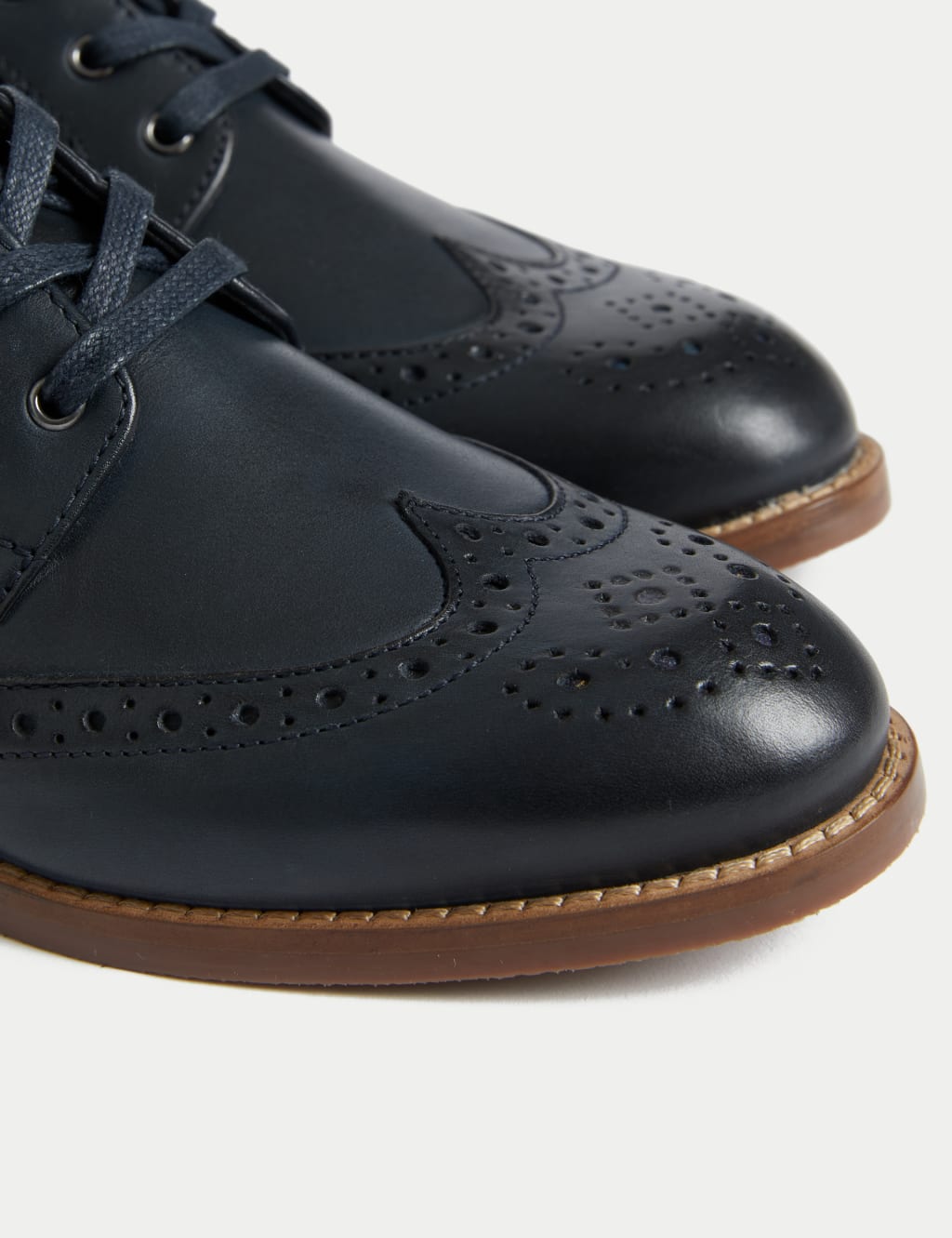 Kids' Leather Brogues (3 Large - 7 Large) 3 of 4