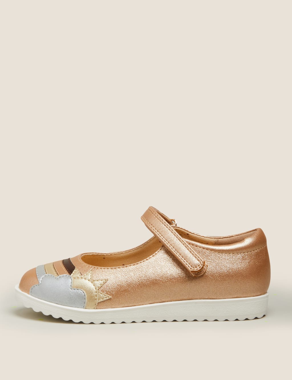 Kids' Metallic Rainbow Mary Jane Shoes (5 small-12 small) 5 of 5
