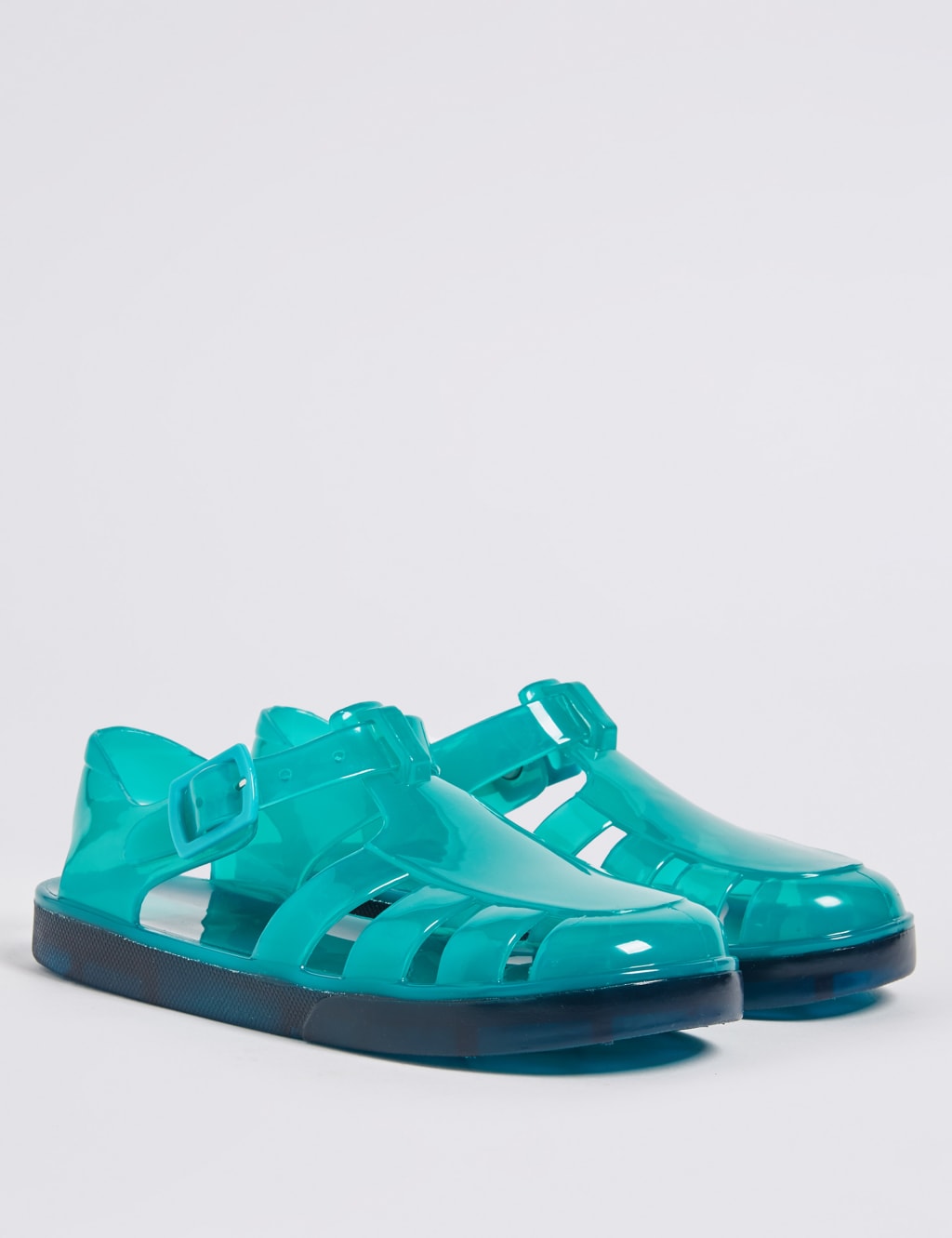 Colorful jelly sandals cheap