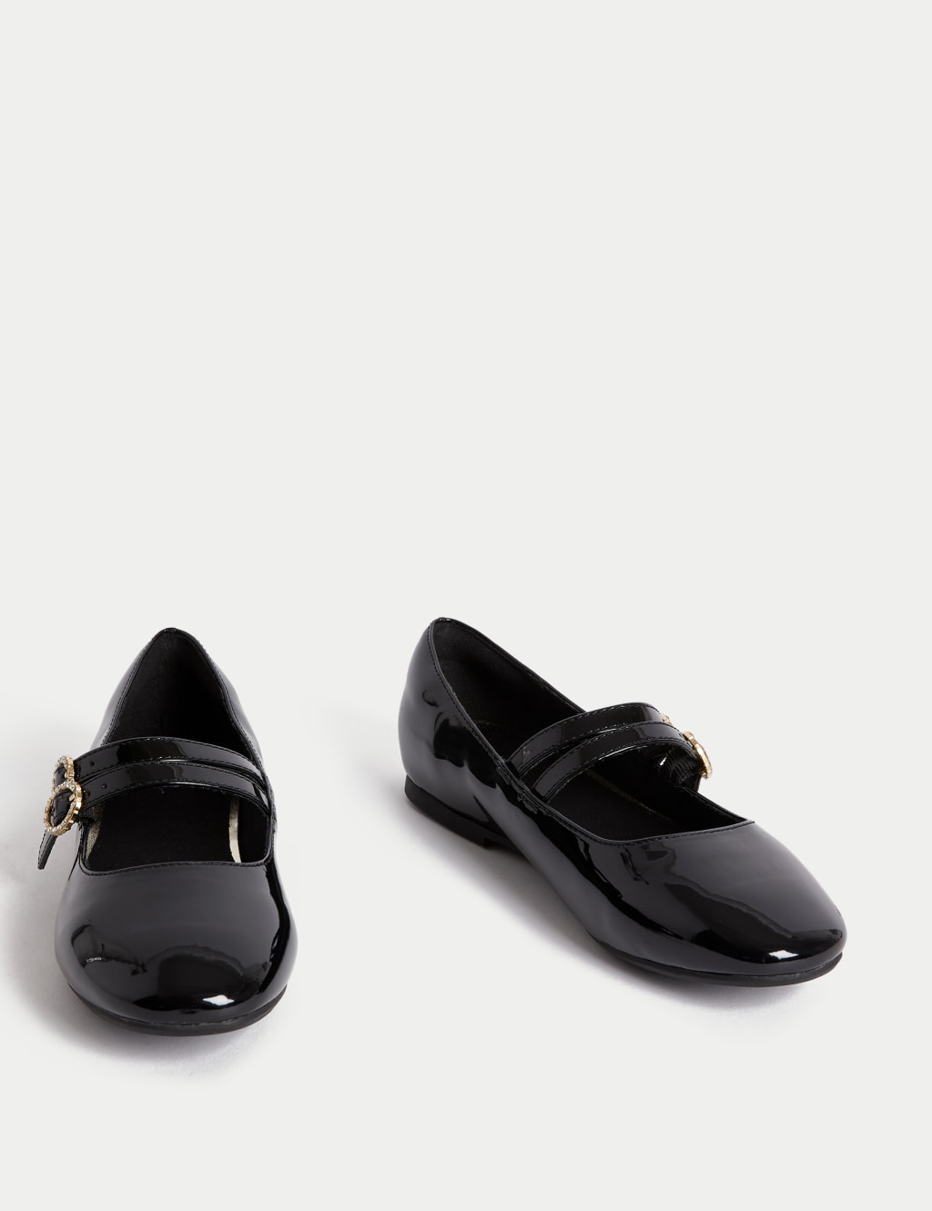Kids' Patterned Ballet Pumps (1 Large - 6 Large) 2 of 4