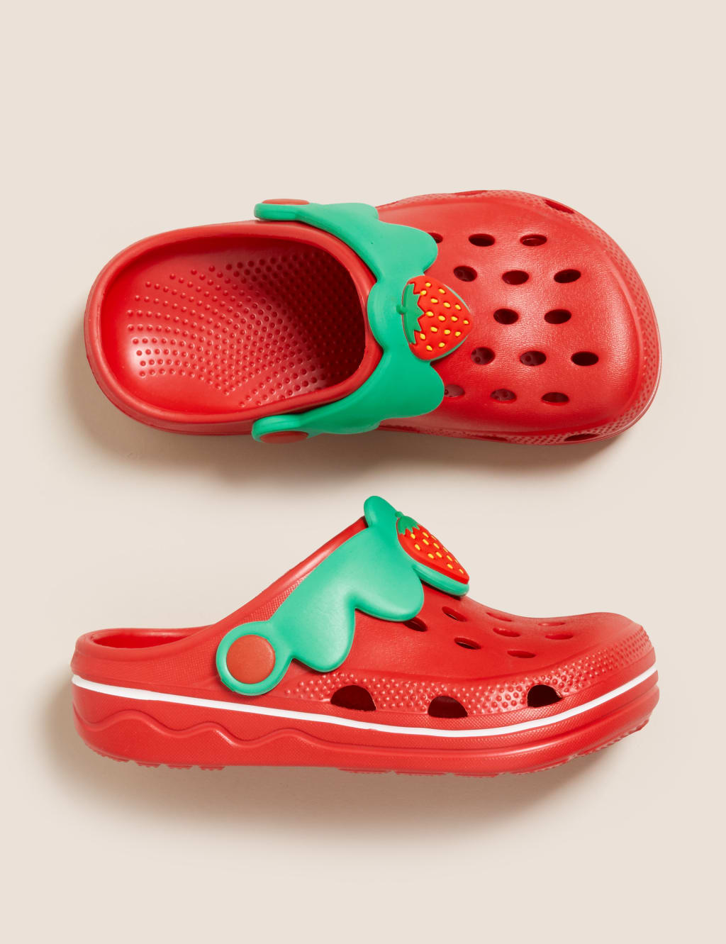 Kids' Strawberry Clogs (5 Small - 12 Small) 2 of 5